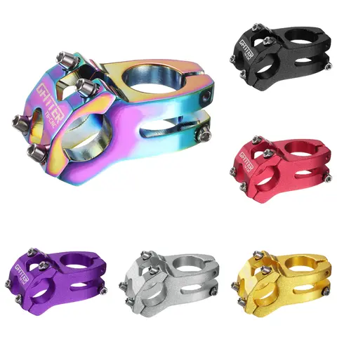 Attacco manubrio bici 25.4 Attacco manubrio bicicletta in lega di alluminio da 45 mm con chiave esagonale Manubrio corto per mountain bike da strada BMX MTB ciclismo