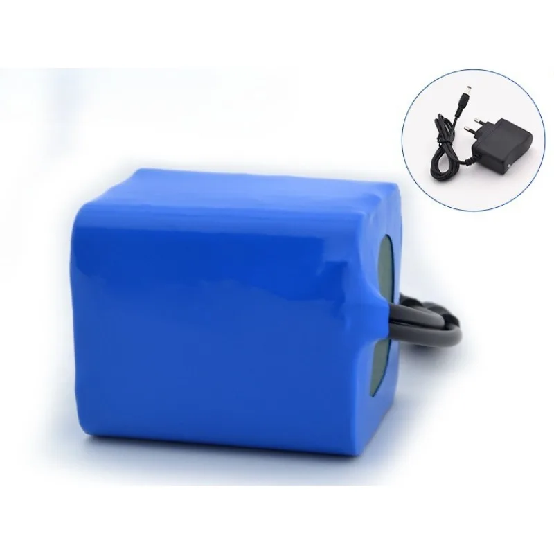 بطارية جديدة عالية الجودة قابلة للاستبدال 12 فولت 4500 مللي أمبير في الساعة 18650 قابلة لإعادة الشحن 3S3P BMS 12.6 فولت لبطاريات Vyslo De Pêche De Grande Capacité