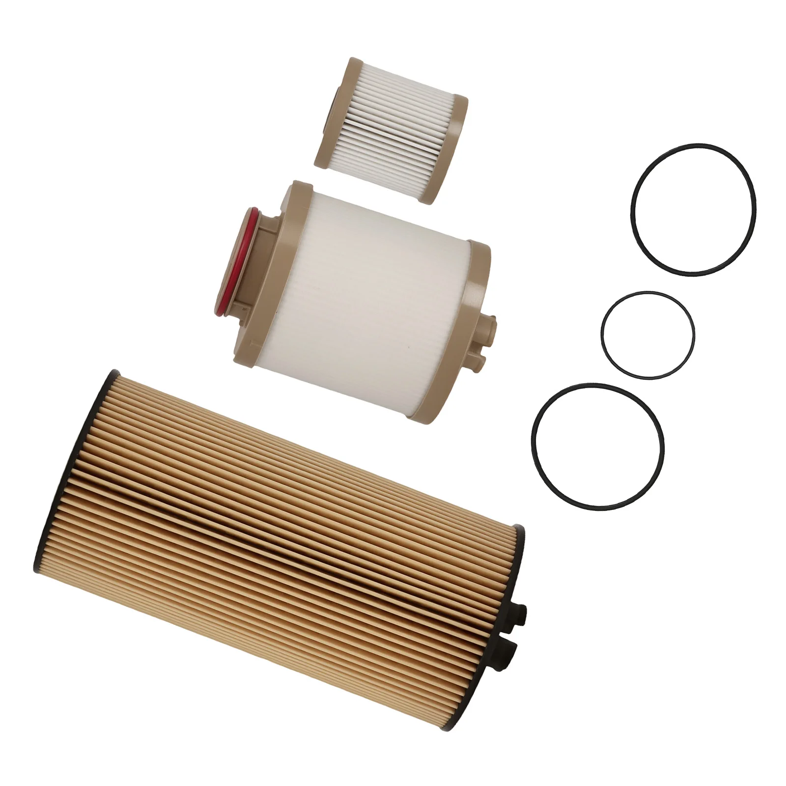 

Oil Filter Set with O-rings for Ford Super Duty 6.0L Powerstroke 2003-2007