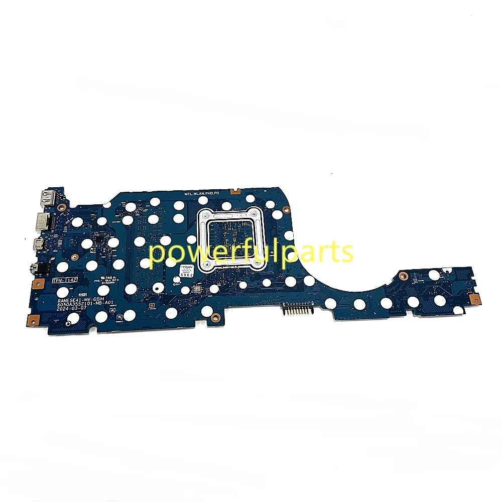 For HP 14-EP Laptop Motherboard 6050A3552101 N86467-601 U5-125H  CPU On-Board Working Perfect