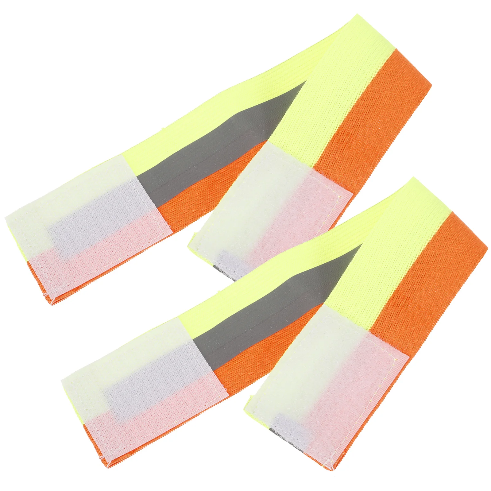 

1Pair Reflective Arm Straps Elastic Adjustable High Visibility Safety Band for Night Running Hiking Cycling Mountain Sports