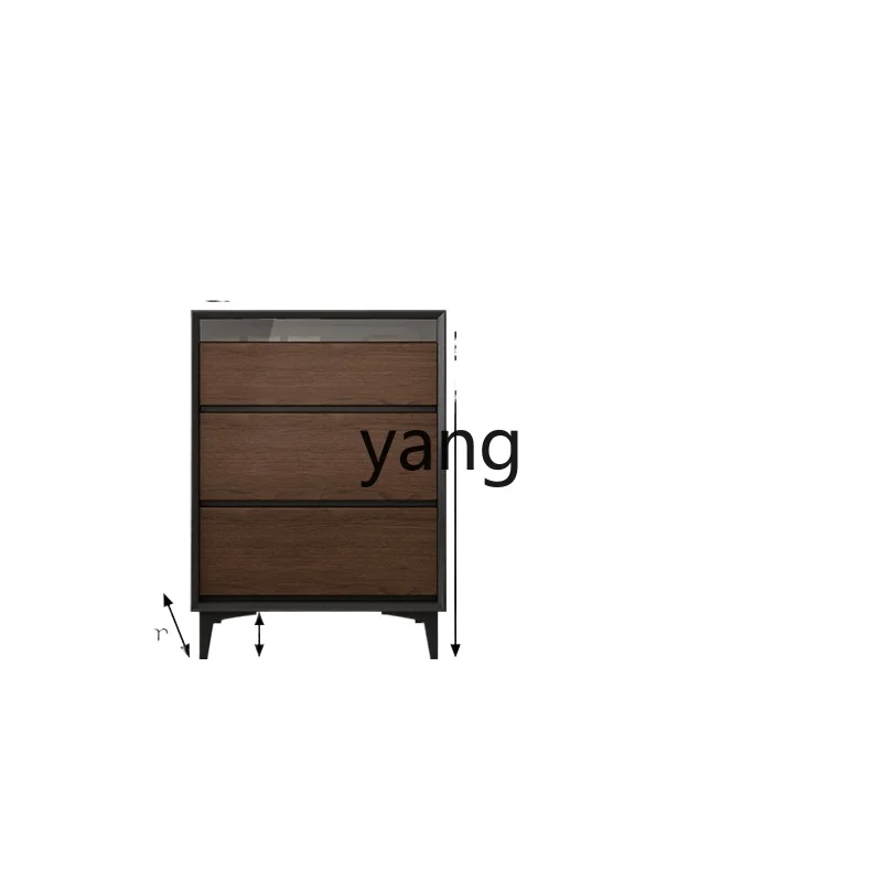 

LMM medieval solid wood living room bedroom password lock storage wall storage cabinet