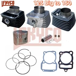 Motorcycle 62mm Engine Cylinder Kit Motor for Honda ZongShen CG125 CG 125CC Upgrade To 150CC CG150 Big Bore Modified Motoblock