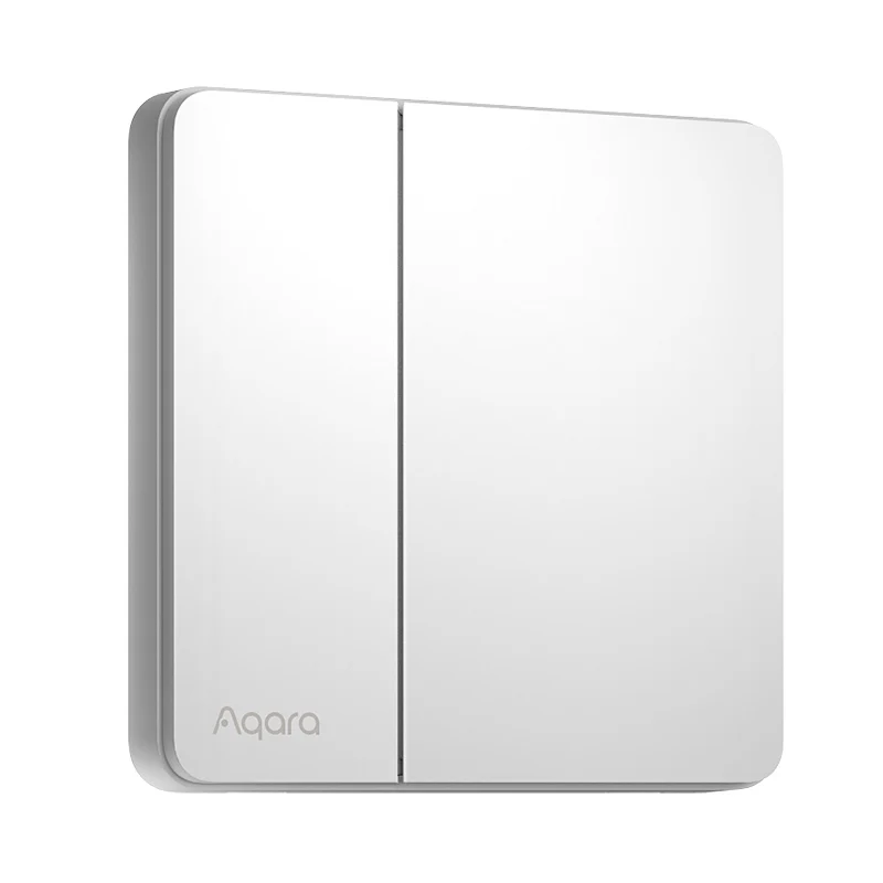 Aqara Smart Wall Switch Z1 Meer controle Zigbee 3.0 Compatibel met Single Live/Neutral Wire Design Werk met Mi Home HomeKit APP