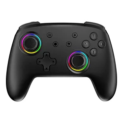 LinYuvo Wireless Controller (No Deadzone) for Switch/Lite/OLED,with Vibration, Motion, Turbo,Metal Joystick and LED Light KS32