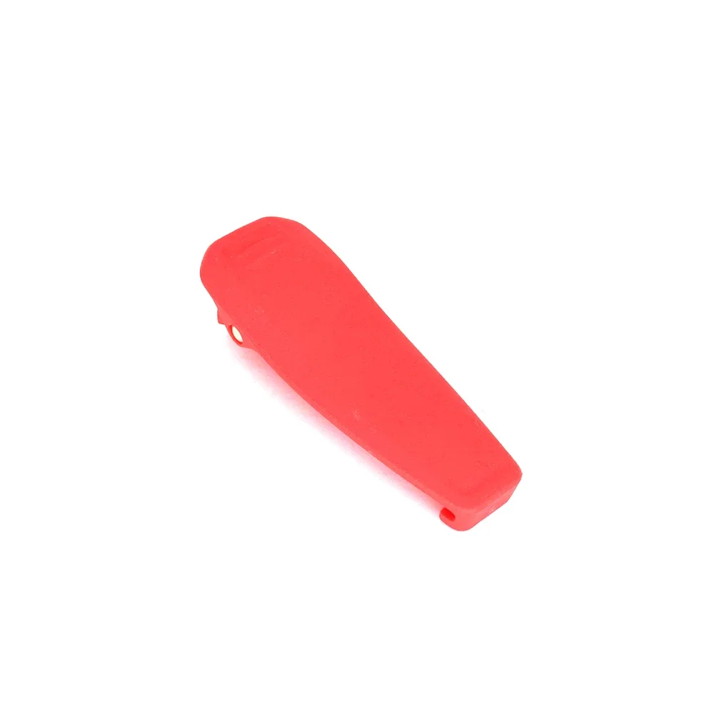 Clip de cinturón rojo para walkie talkie de radio bidireccional BP-265