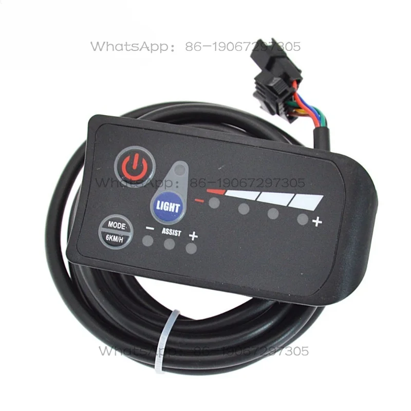 Folding Electric Vehicle Moped Modified Instrument Controller Kit 24V36V48V250W-350W