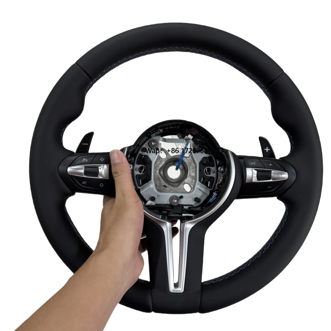 

Factory Direct Leather Steering Wheel for E46 High Quality Business Style Genuine Leather Steering Wheel