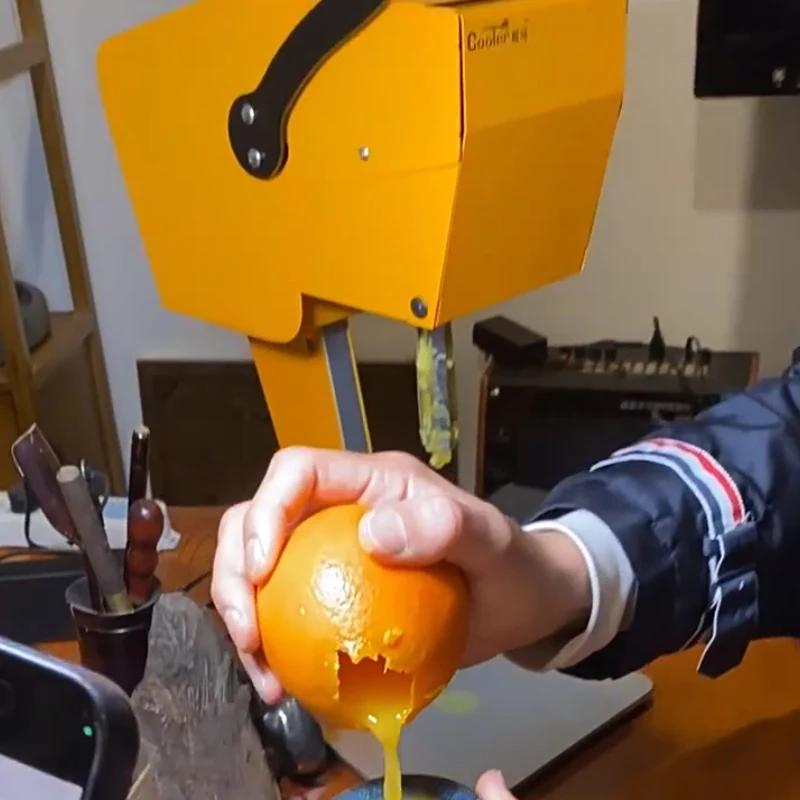 

Коммерческая электрическая соковыжималка для апельсинов, машина для отжима свежих фруктов «сделай сам», без пилинга, 100% чистый сок, прямой питьевой