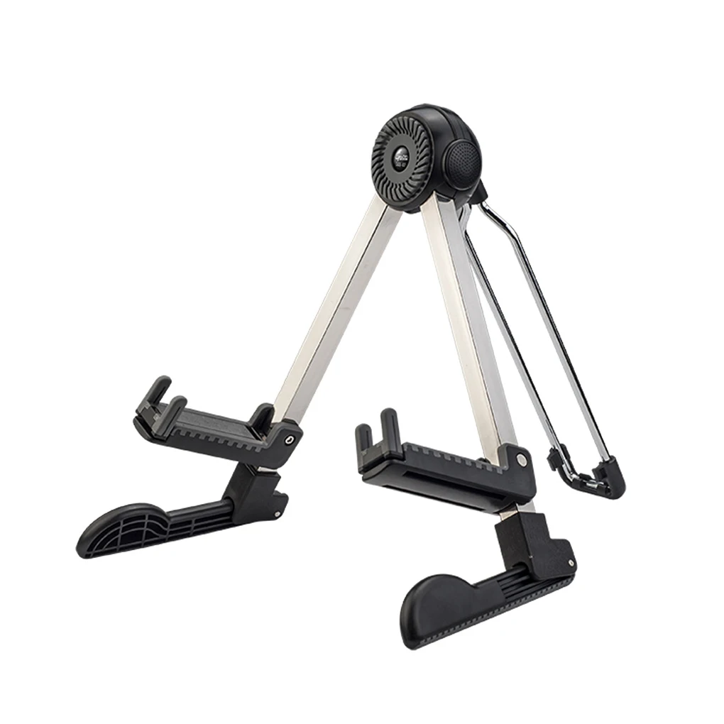 Adjustable Floor Guitar Holder Universal Foldable Tripod Stand A-Frame Bass Instrument Rack Lightweight Violins Mandolin