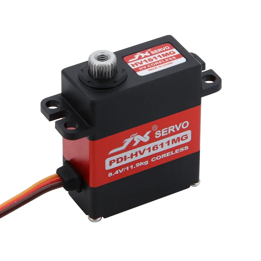 JX PDI-HV1611MG Micro Servo 11KG Digital Servo Metal Gear Coreless Motor 8.4V 0.07S for RC Cars Helicopter Crawler (1/2/4PCS)