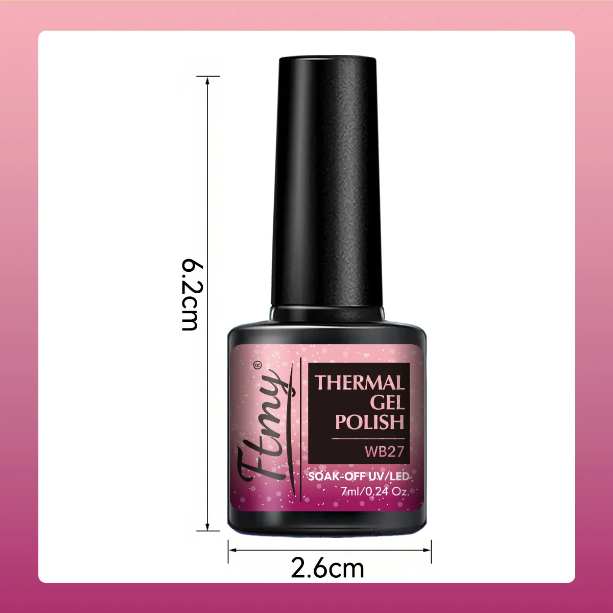 طلاء أظافر لامع بتصميم الهالوين، طلاء جل لامع قابل للإزالة بالأشعة فوق البنفسجية LED، طلاء أظافر متغير المزاج #3