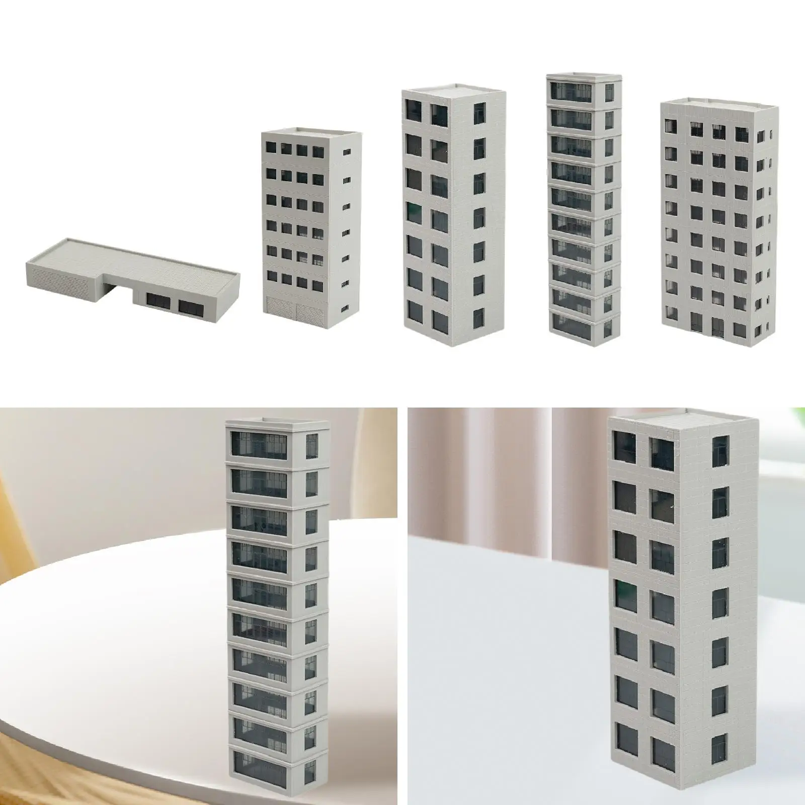 

Модель железнодорожных зданий N Gauge Моделирование DIY Собранная архитектурная для парка