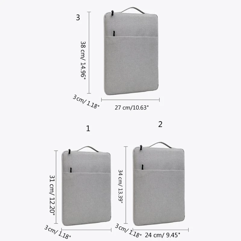Tay áo máy tính xách tay Splashproof cho trường hợp chống trầy xước siêu âm máy tính có thể bảo vệ được