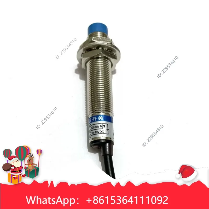 M12 proximity switch LJ12A3-4-Z/BX three-wire DC NPN NO normally open metal induction limit sensor