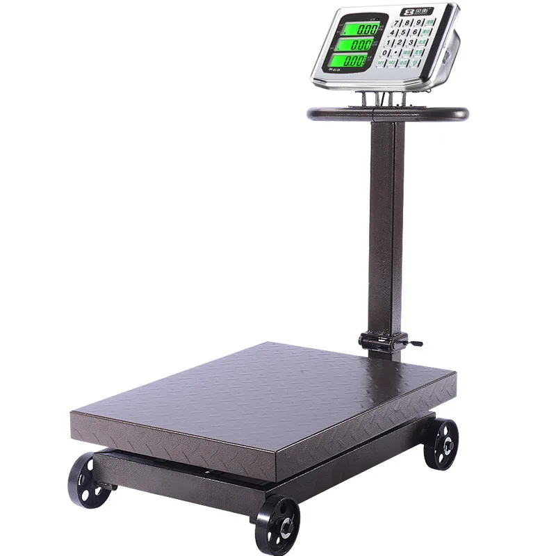 weighing 800 kilograms 60 * 80 centimeters electronic platform digital heavy-duty weighing floor scale