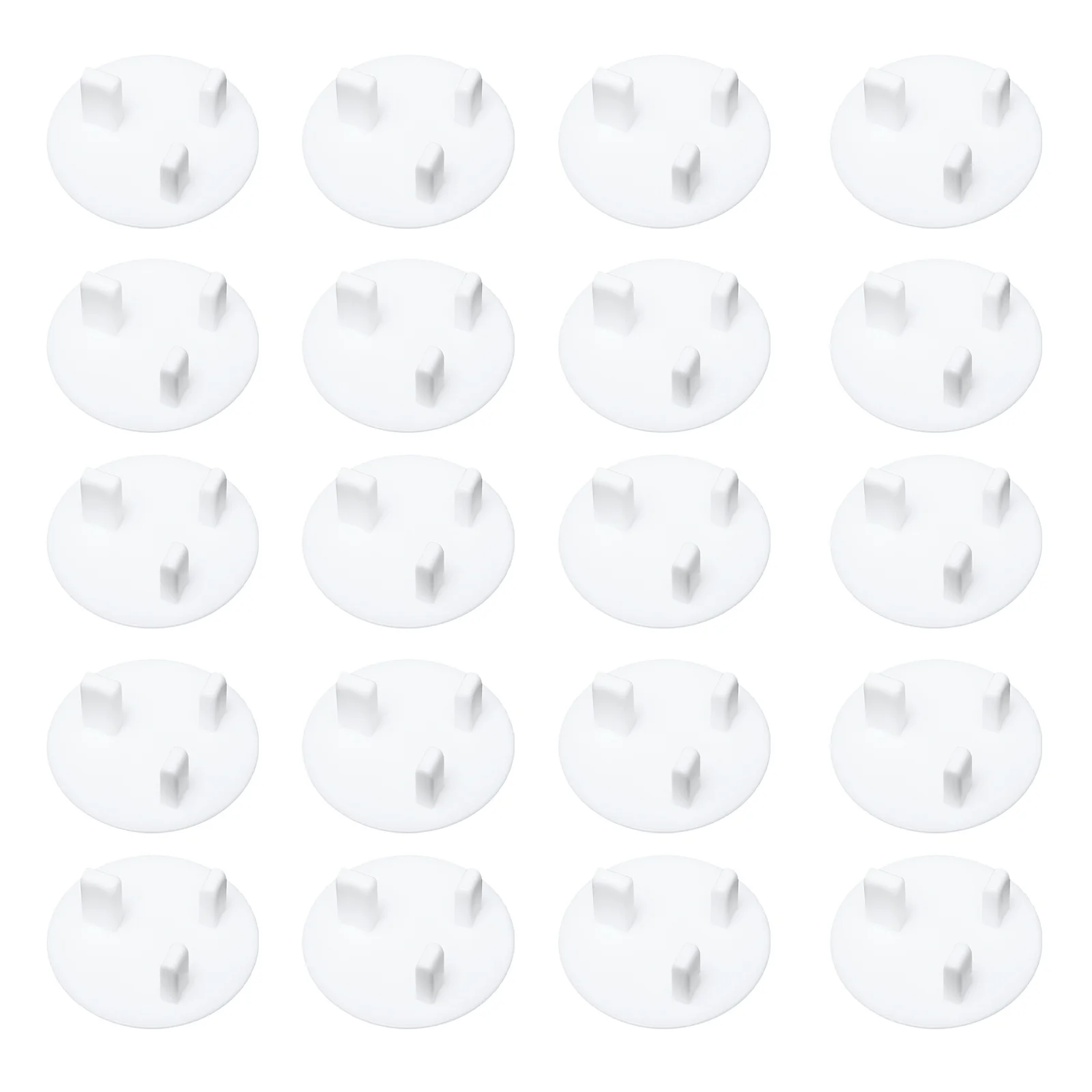 20 Pcs Socket Protection Cover Electric Outlet Plug Covers Switch Cases Protector Caps Baby Proof Child Electrical Safety Water