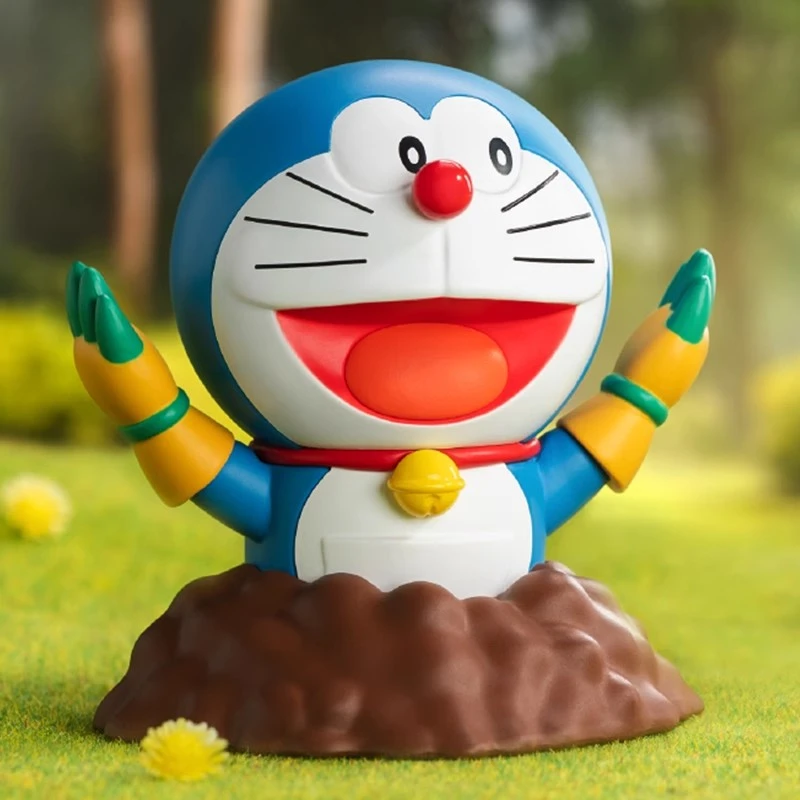 TOP ของเล่นกล่องตาบอด Doraemon Secret Prop Series รุ่น MINISO อะนิเมะ Dorami เดสก์ท็อปเครื่องประดับของเล่นเด็กรูปของขวัญวันเกิด