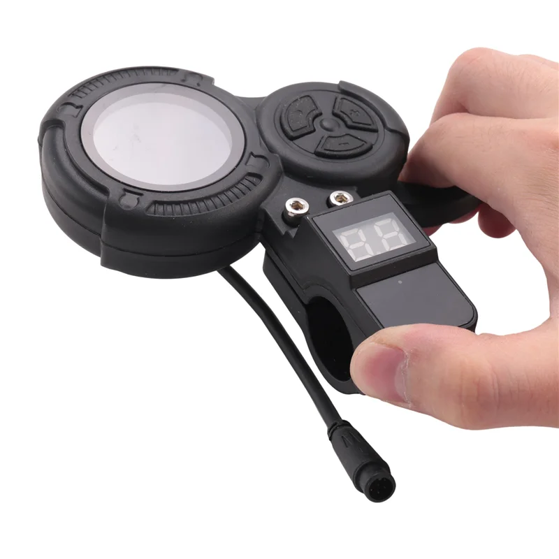 

A89E-1 Piece Electric Scooter SPLACH Throttle & NFC Card Black Plastic For VSETT ZERO 10 8X 10X Z8PRO Display Trigger LED Accele