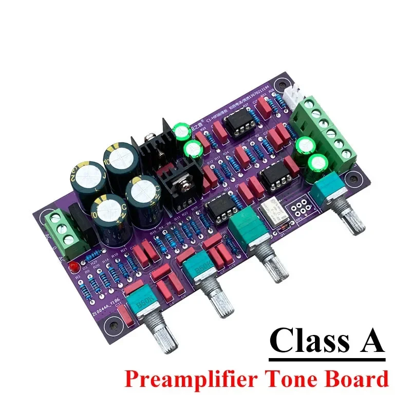 Class A Preamplifier Tone Board Treble Midrange Bass Adjustment Tuning Mode HIFI Lossless Mode Optional Noiseless Diy Audio