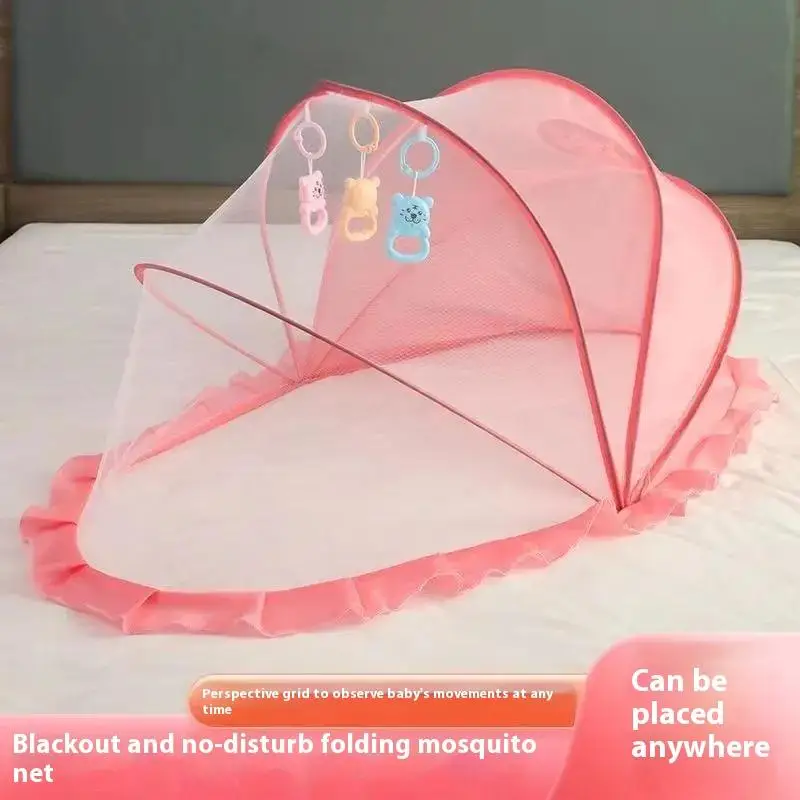 

1 шт., солнцезащитный козырек, москитная крышка, складная кровать, москитная сетка, неодекованный пластик, детский навес, юрта, аксессуары для детей