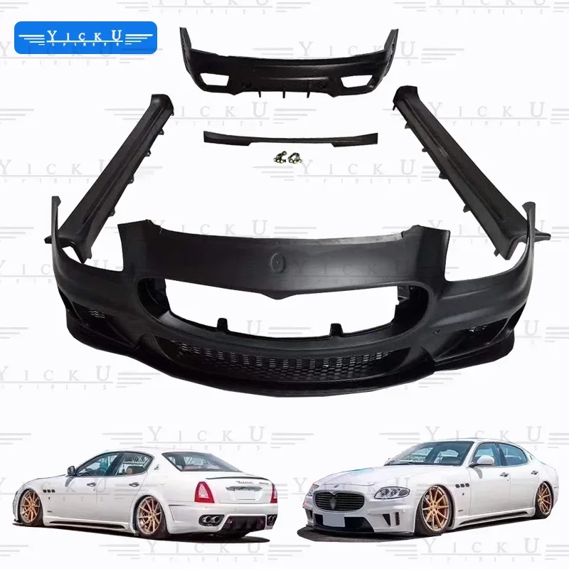 

Factory Hot Selling Factory Hot Selling YICKU BodyKit for Maserati Quattroporte 2005-2012 Upgrade WALD Style FRP Body Kit Front
