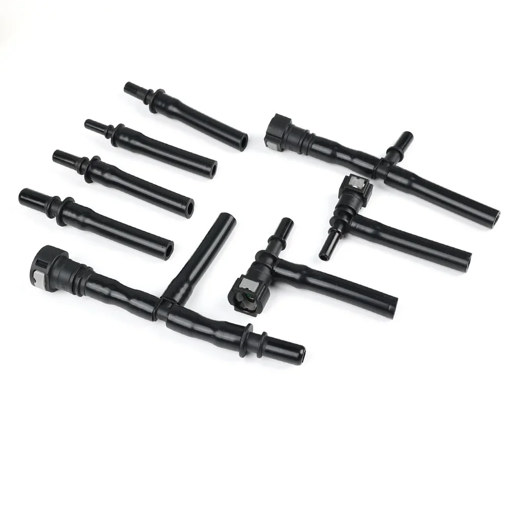 8pcs Car Test Kit EVAP System Leak Detection Kit Rubber For Car Wheel EVAP System Leak Testing Automotive Maintenance Tools