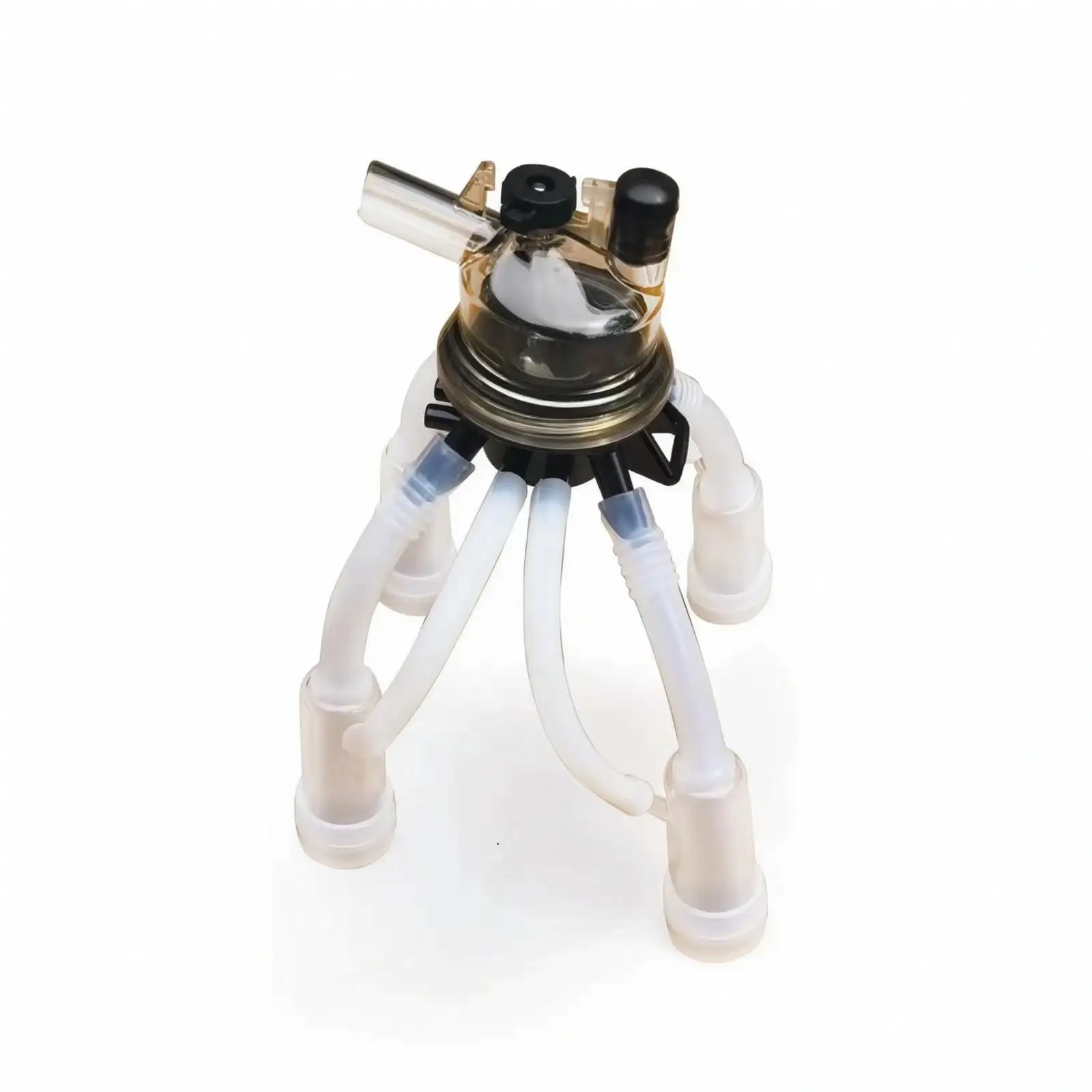 Milking Machine Cup Set 300cc for Cows with Flexible Design and Sturdy Claw for Consistent Vacuum Pressure
