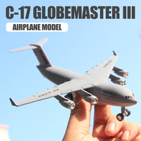 1:500 Scale Metal Aviation Aircraft Model C-17 Globemaster III Simulation Diecast Miniature Aircraft Collection Gift Toy For Boy