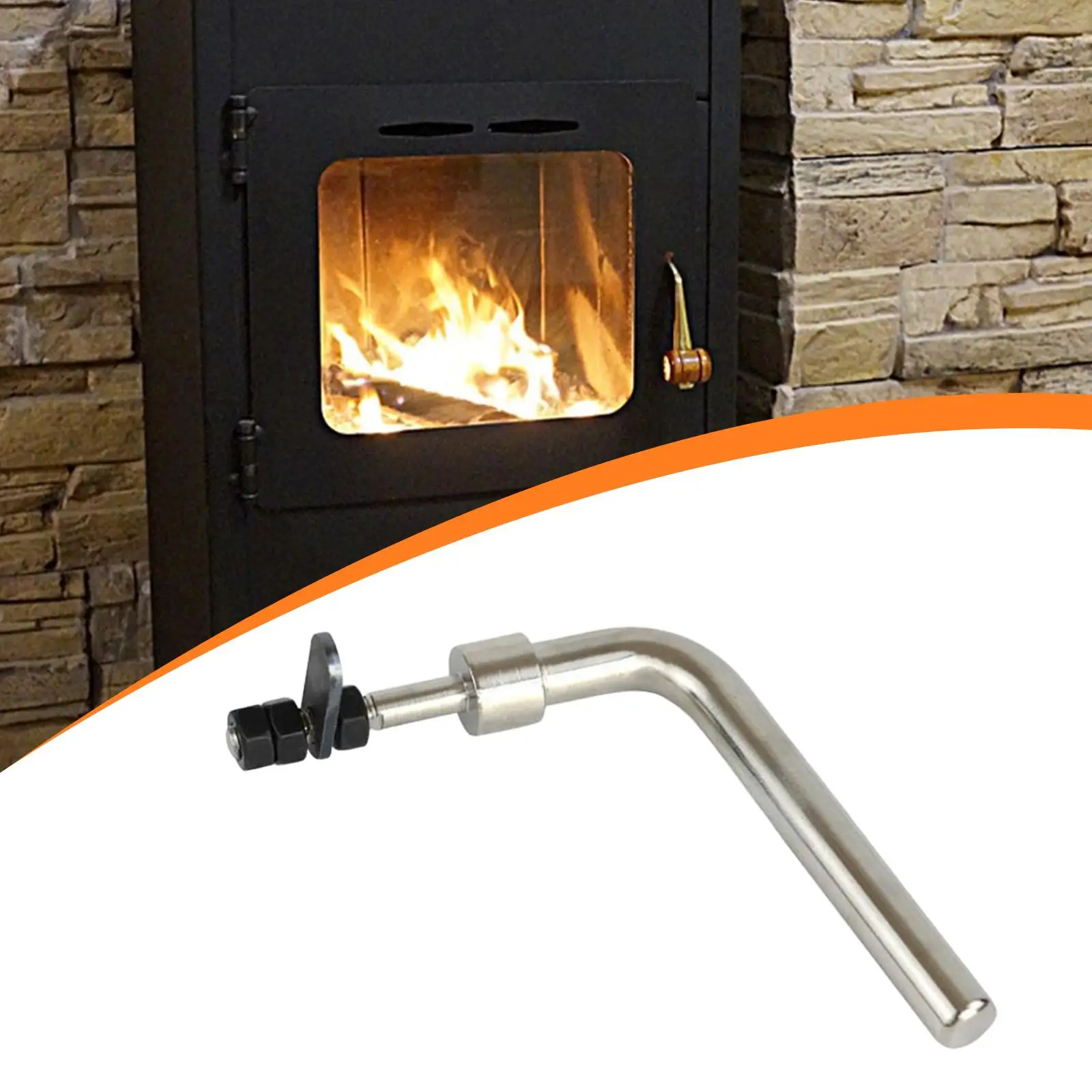 

Ремонт дверных ручек камина, прочные аксессуары для печей из нержавеющей стали, термостойкие для каминных наборов