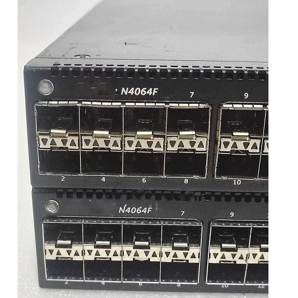 1pcs  48 port SFP+ 2 port 40GbQSFP+ 10 Gigabit network management switch N4064F