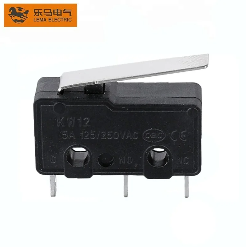 10Pcs/Lot Wholesale KW12-1 Compact Design Long Operating Life Approved Small Micro Switch