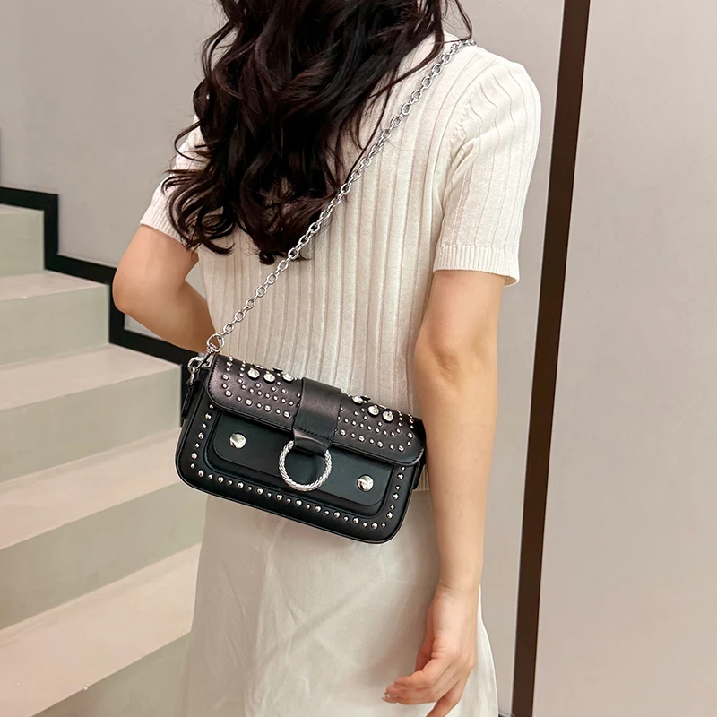 

Popular classic women's crossbody bag, fashionable party handbag, luxurious women's chain strap shoulder bag