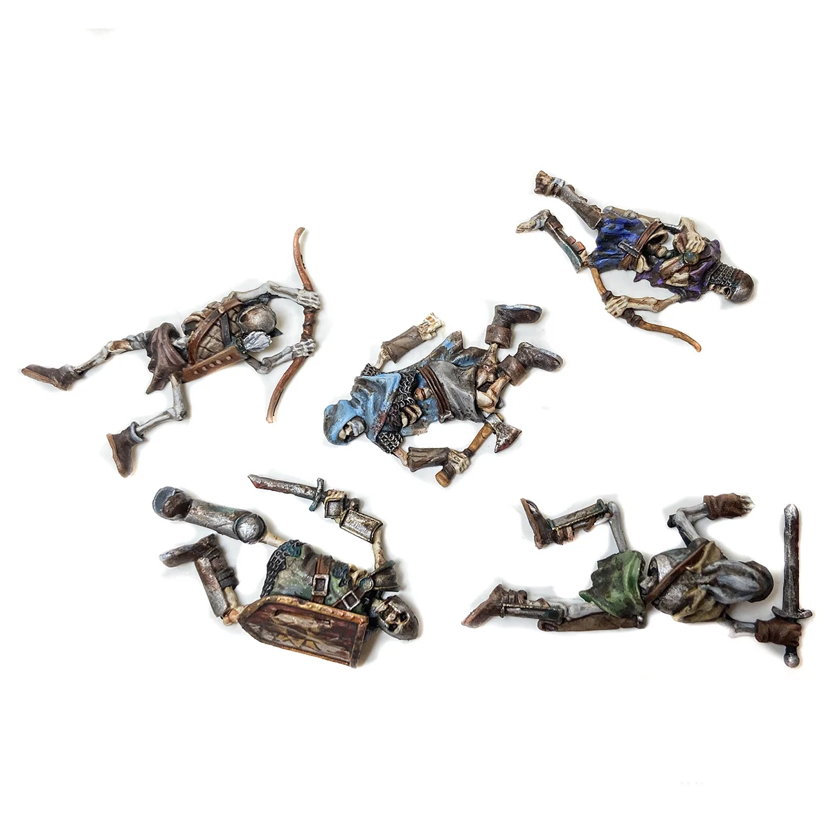 Miniature Landform Corpse Villagers Animals Skeleton Ashes Traps Plague Scene Accessories DND Chess Pieces