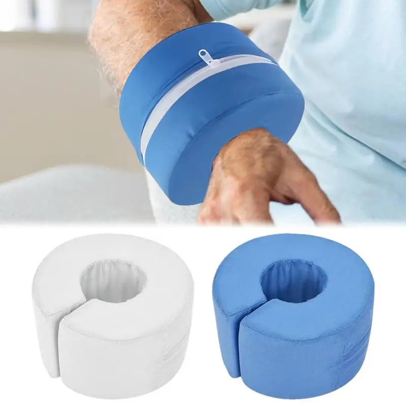 Cojín Protector de talón, funda extraíble, almohada de elevación de pie, Protector de tobillo, cubierta de soporte, cuñas de elevador de talón