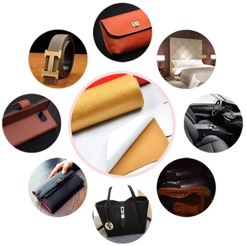 Leather Repair Tape, Self-Adhesive Leather Repair Patch for Sofa Couch Furniture Car Seat, Anti Scratch Leather Couch Patch