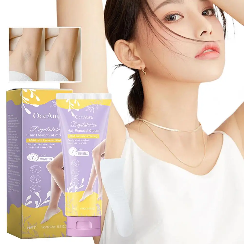 

Hair Removal Cream Permanent Intimate Areas Epilator Cream Painless Health Hair Remover Growth Inhibitor For Men Woman S6A6