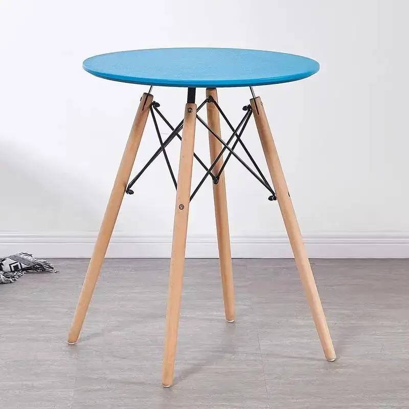 Wooden Space Saving Desk Minimalist Dining Living Room Cafe Table Furniture Desk Coffee Tables For Living Room Furniture