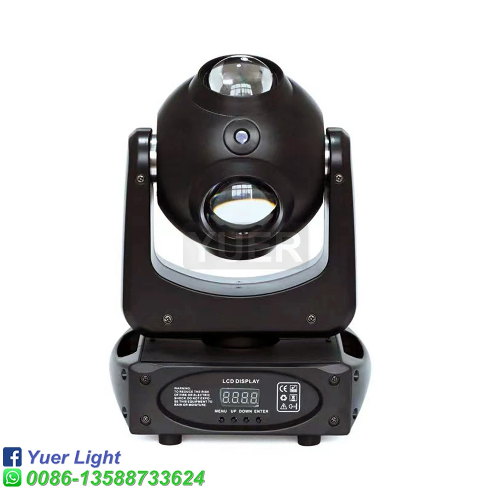 Yuer Laserstraal Strobe 3in1 Led 4X25W Bewegende Koplamp Dj Disco Bar Club Show Professionele Rotatie Led Stage Effect Verlichting