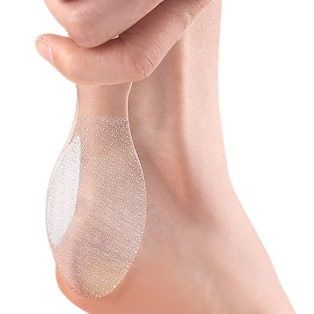 Depurador de pies Nano vidrio, herramientas para el cuidado de los pies, herramienta de pedicura de vidrio transparente, escofinas de pedicura, eliminador de callos y piel muerta