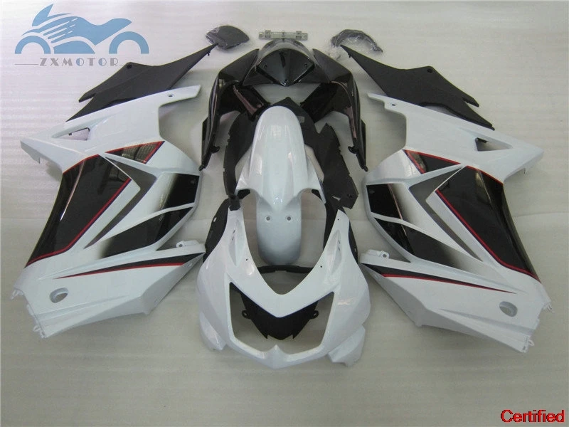 

Комплекты обтекателей для Kawasaki Ninja 250 2008-2014 ZX 250R ABS, обтекатели мотоциклов EX250 08-14, белый, черный комплект