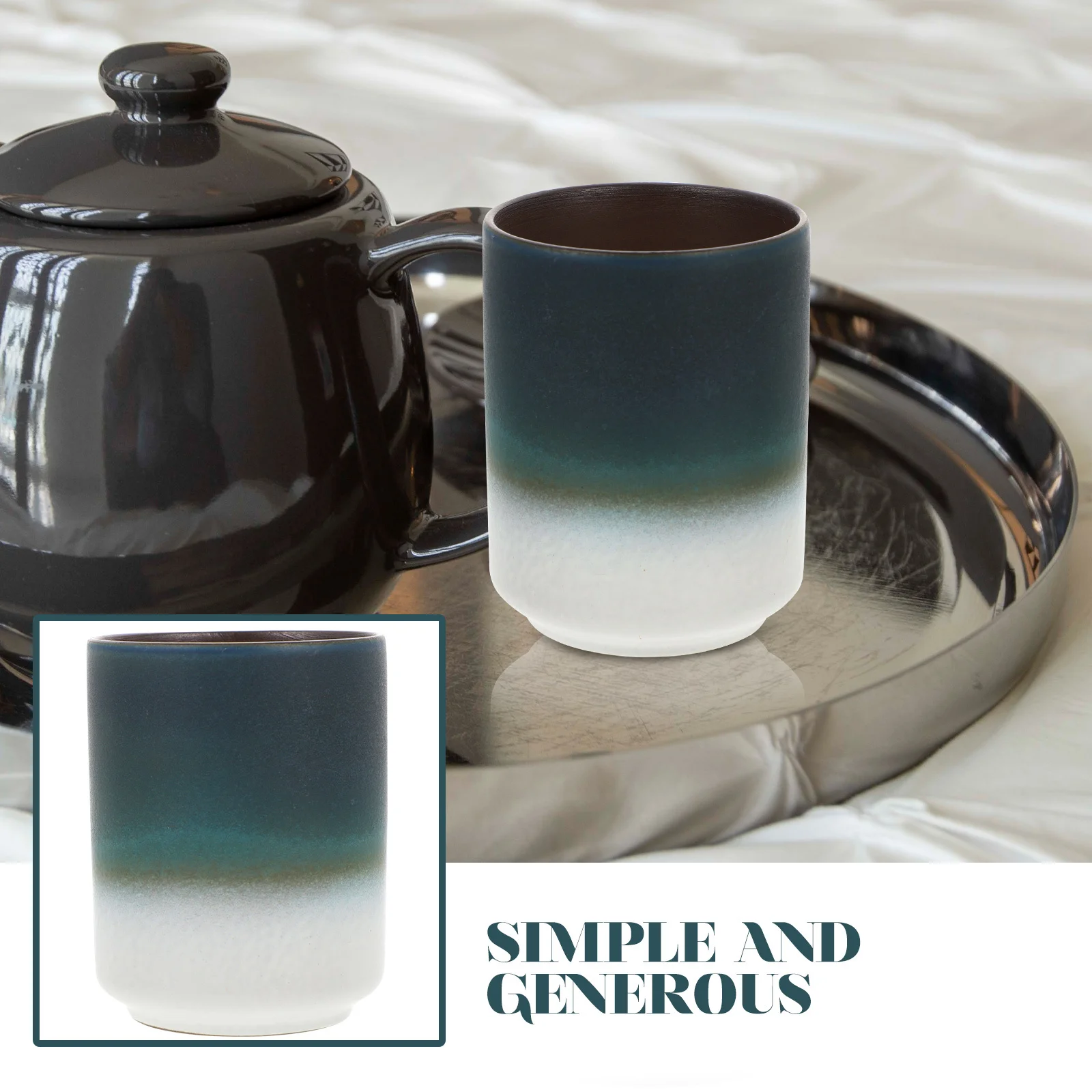 

Retro Style Tea Cup Vintage Ceramic Small Household Decorative Drinking Mug Office Coffee Teacup Japanese Style Exquisite Water