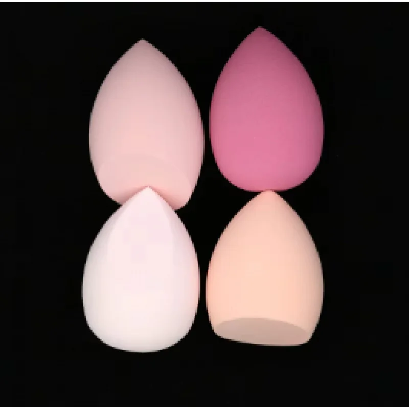 4/8-Piece Soft Makeup Sponge Set - Beauty Egg & Powder Puff for Foundation, Cosmetic Blending & Everyday Makeup