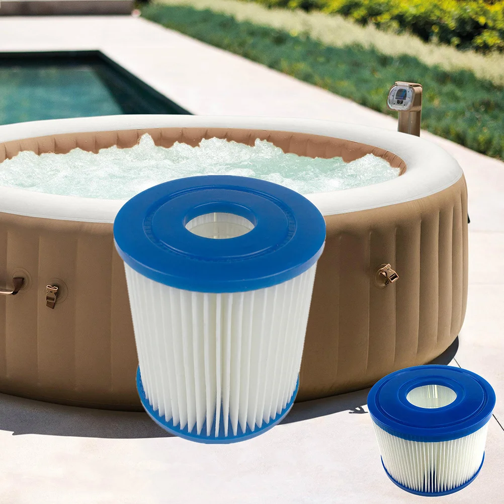 خرطوشة فلتر مكونة من قطعتين لحمامات السباحة - مصيدة بديلة عالية الجودة للحطام الصغير، تركيب سريع للمياه الكريستالية النظيفة #1