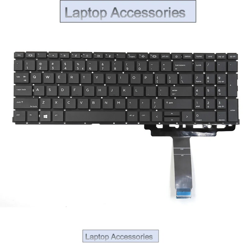 FNew For HP ZBook Power G7 ZBook Power G8 Mobile Workstation Laptop Keyboard US Black With Backlit