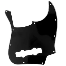 Musiclily Pro 5-String 10-Hole Contemporary J Bass Pickguard for Fender Mexican Jazz Bass