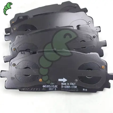 4M 0698151 BK 자동 브레이크 시스템 브레이크 패드 세트 4M0 698 151 BJ AUDI A4 ALLROAD A5 SPORTBACK Q7 2016 2015 4M 0698151 BJ