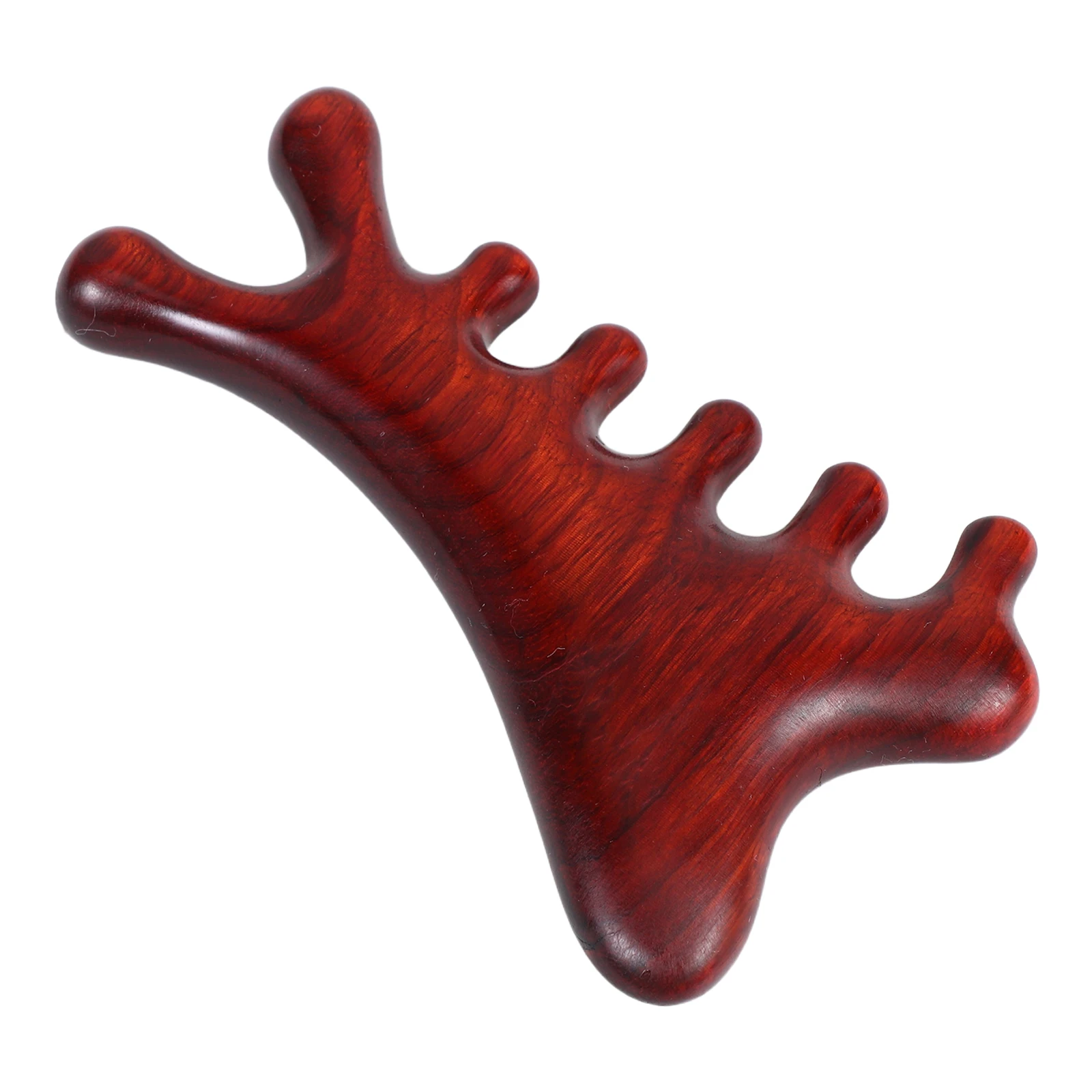 

Natural Wooden Gua Sha Massage Comb Detangling Hair Body Relaxation Multifunctional Ergonomic Design For Home Office Travel