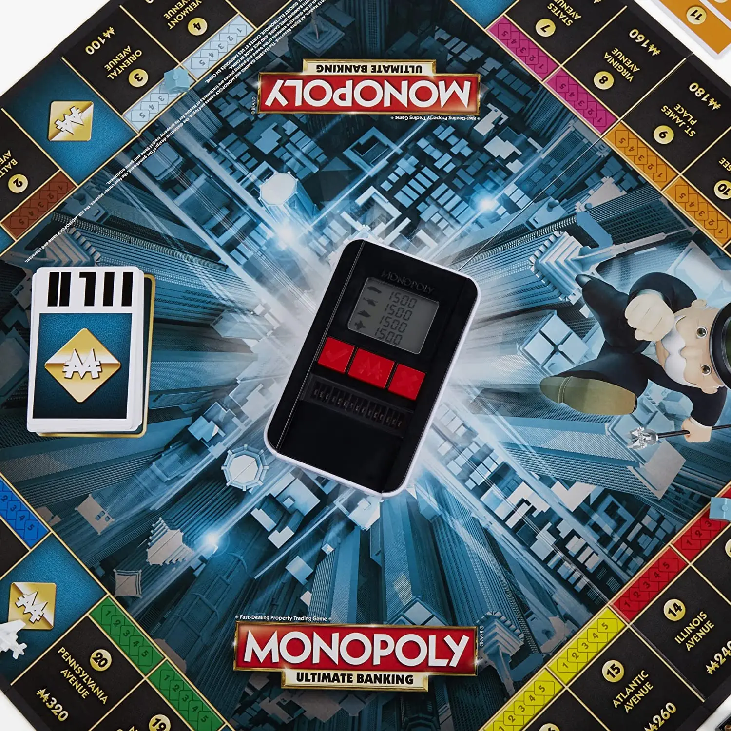 Original Monopoly Board Games Electronic Banking Wealth Investment Multiplayer Party Interactive Toys for Kids Property Trading