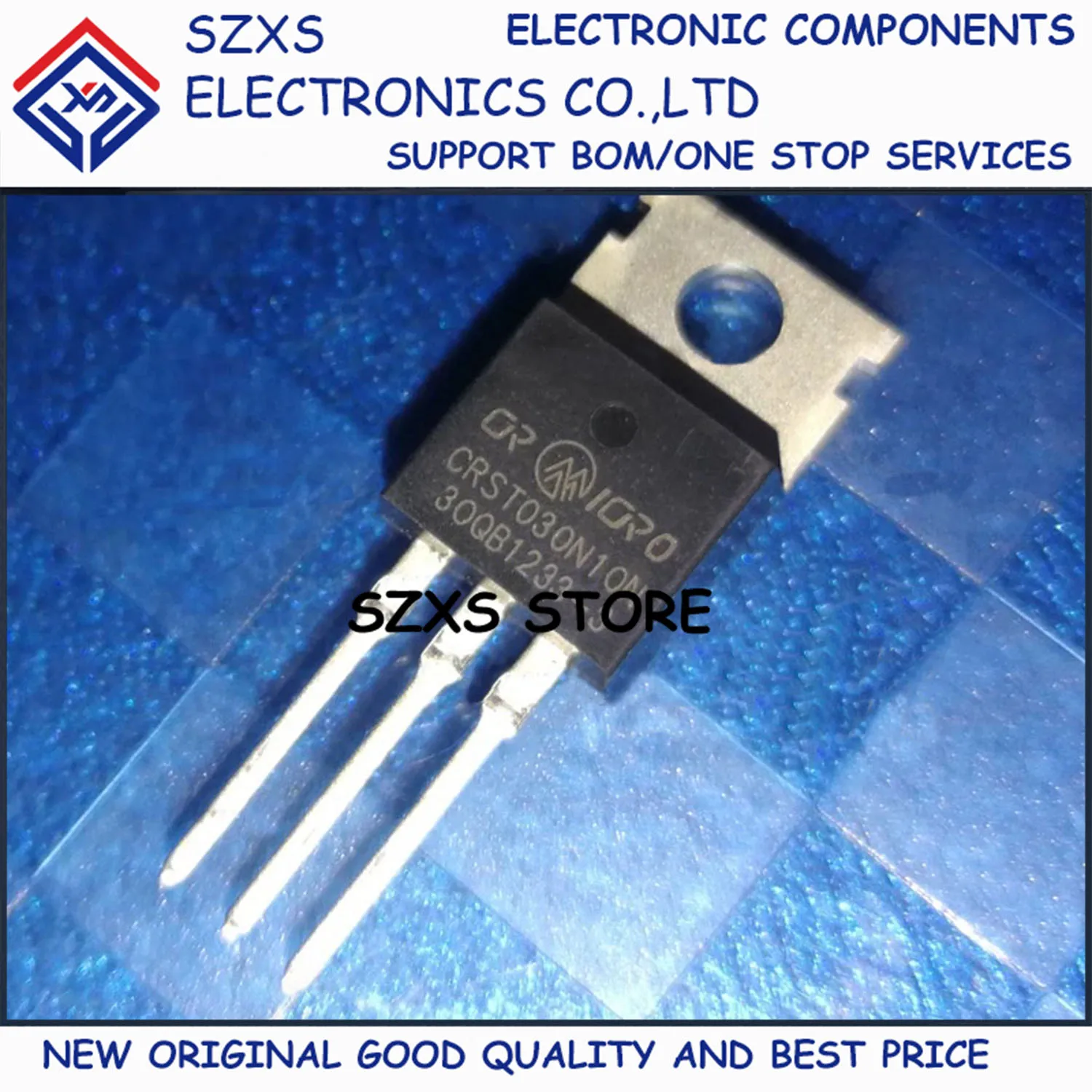 

New Original 10Pcs CRST030N10N TO-220 180A 100V MOSFET Field Effect Transistor In Stock Electronic Components Good Quality